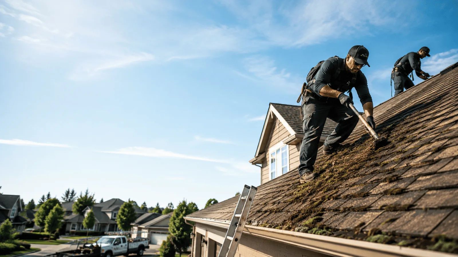 Roof Moss Removal in Woodsboro, TX near me